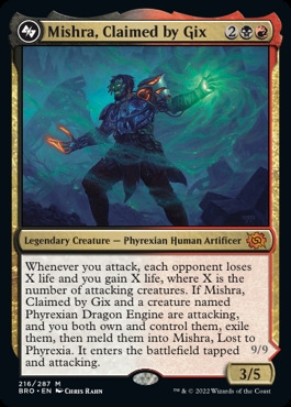 Mishra, Claimed by Gix // Mishra, Lost to Phyrexia The Brothers' War